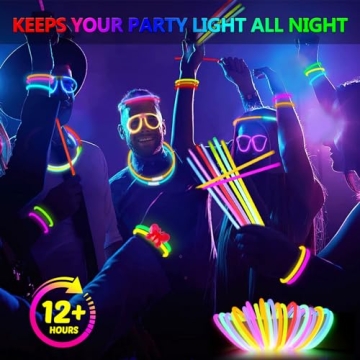 Glow Sticks Party Favors – 467Pcs Fun for All Ages