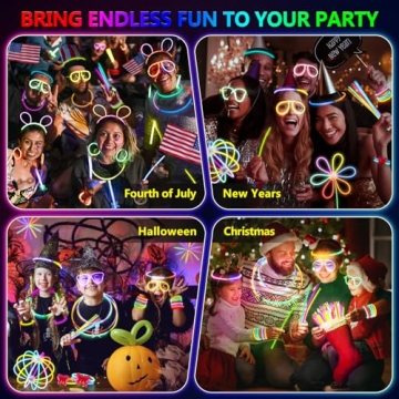 Glow Sticks Party Favors – 467Pcs Fun for All Ages