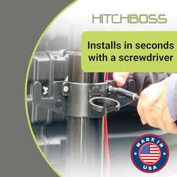 GR Innovations HitchBoss Towing Organizer – Easy Install RV Accessory