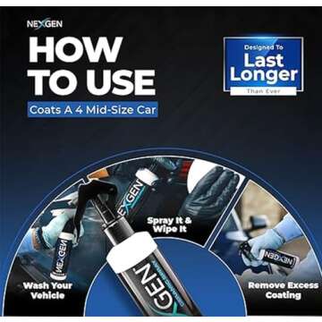 Nexgen Ceramic Spray: Professional-Grade Vehicle Protection