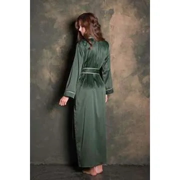 Luxurious Plus Size Silk Kimono Robes for Women