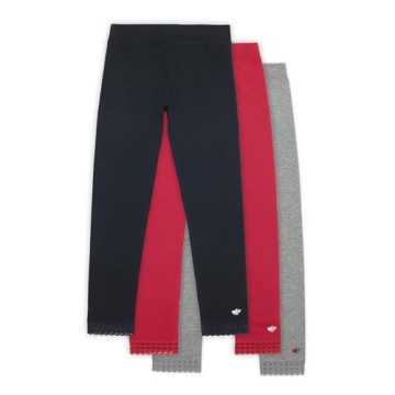 Lucky & Me Jada Athletic Leggings for Girls - Comfortable & Stylish 3 Pack