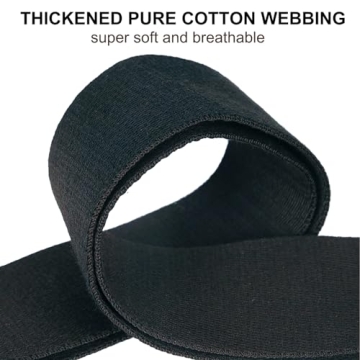 MAXSEEN Guitar Strap with Adjustable Leather Ends for Musicians