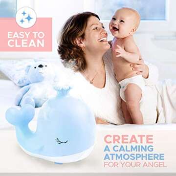 Whale Essential Oil Diffuser Cute Humidifier for Kids