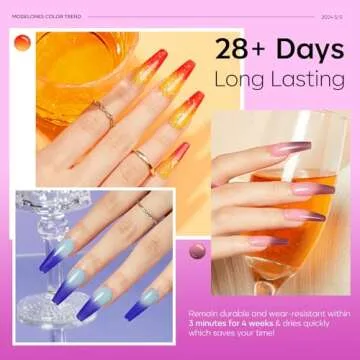 Modelones Color Changing Gel Nail Polish Set for Nail Art