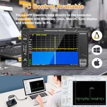 AURSINC TinySA Ultra+ Spectrum Analyzer 100kHz-5.4GHz
