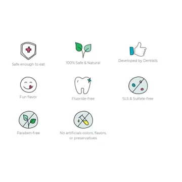 Natural RiseWell Japanese Style Toothpaste - Fluoride-Free