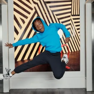 Eco Smart Boys Pullover Hoodie, Black, Large