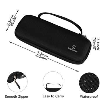 Hard Storage Case for Anker 737 Power Bank (PowerCore 24K) and Anker 715 Charger (Nano II 65W) Combo-Tourmate (Black case only)