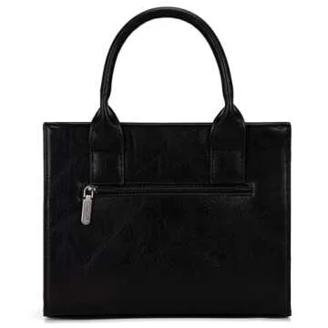 Wrangler Purse for Women Medium Tote Bag Handbags Top-Handle