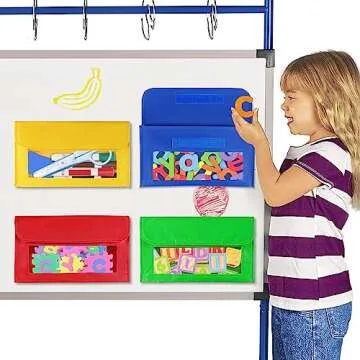 EAMAY Magnetic Marker Pen Holder for Whiteboard or Fridge Magnet Pencil Cup Storage Organizer ,Magne...