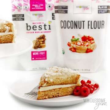 Wholesome Yum Premium Organic Coconut Flour For Baking & More (16 oz / 1 lb) - Low Carb, Gluten Free, Non GMO, Keto Friendly Flour Substitute