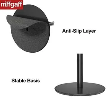 Toilet Paper Holder Stand and Dispenser for 4 Spare Rolls,Toilet Paper Storage,Stainless Steel Free-Standing Toilet Tissue Paper Roll Storage Shelf