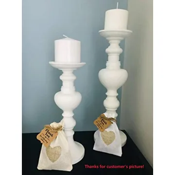 Burlap Heart Drawstring Bags - 20 Packs for All Occasions