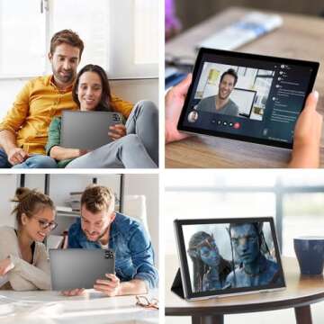 10 inch Tablet Android 13 with Quad-Core Processor