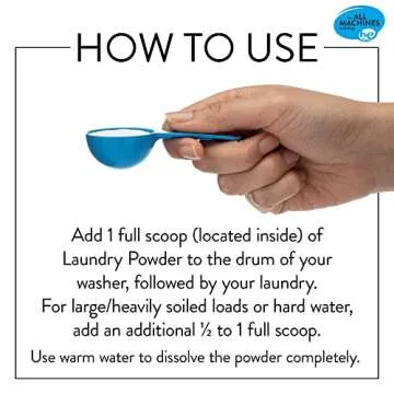 Molly's Suds Unscented Laundry Detergent Powder (120 Loads) & XL Wool Dryer Balls (White) Bundle