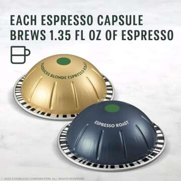 Starbucks by Nespresso Vertuo 50-count Coffee Pods