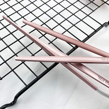 JASHII 24-Piece Pink Silver Flatware Set for All Occasions