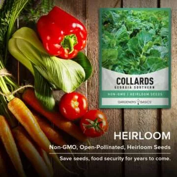 Georgia Southern Collard Greens Seeds for Thriving Gardens