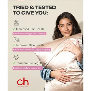 SUNDAYSILKS™ Pure Silk Pillowcase for Beauty Sleep