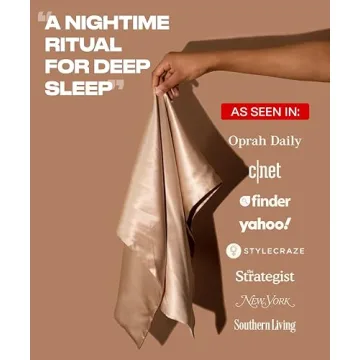 SUNDAYSILKS™ Pure Silk Pillowcase for Beauty Sleep