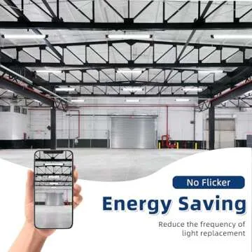 Hykolity 5000K LED Shop Light - 4FT Bright & Energy Efficient