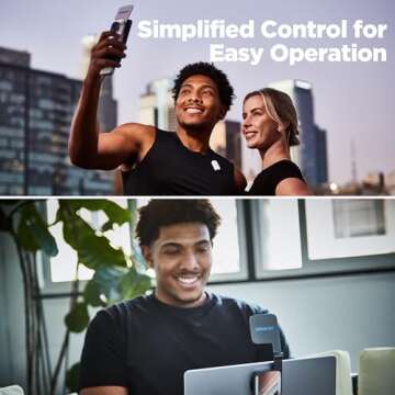 Amaran Go Magnetic Selfie Phone Light, Compatible with MagSafe & Qi2 Magnets, Dual LED Light Source ...