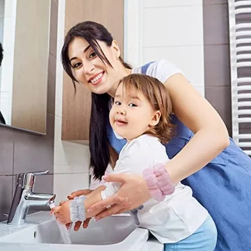 8 Pcs Microfiber Wrist Spa Washbands for Comfortable Use