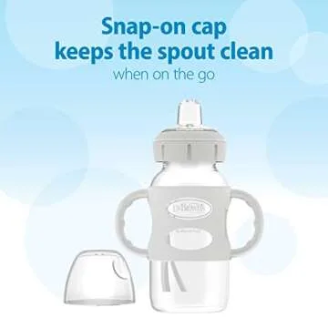 Dr. Brown's Wide-Neck Sippy Bottle for Toddlers