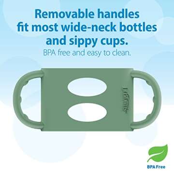 Dr. Brown's Wide-Neck Sippy Bottle for Toddlers
