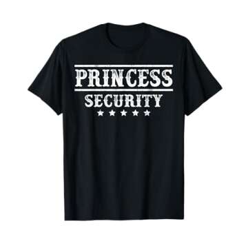 Princess Security Team Big Brother Announcement Birthday T-Shirt