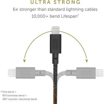 Native Union Key Cable - MFi Certified Lightning to USB-A