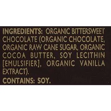 Green & Black's Organic Dark Chocolate 70% Cacao, OLD 10 Count