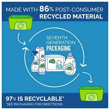 Seventh Generation Dish Liquid Soap - Safe Cleaning Solution