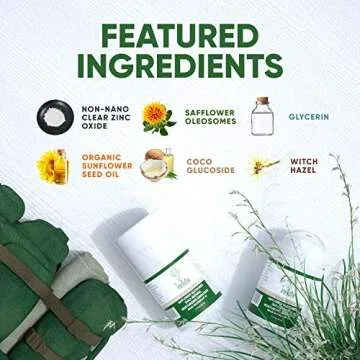 TreeActiv Safflower Oleosomes Daily Natural Moisturizing Face Sunscreen SPF 30, Ideal For Sensitive or Acne Prone Skin, Proprietary Non-Nano Clear Zinc, Reef Safe, Anti-Aging, Broad Spectrum