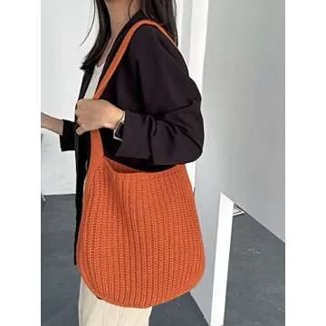 ENBEI Crochet Tote Bag - Stylish & Eco-Friendly