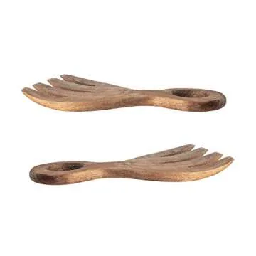 Stylish Bloomingville Acacia Wood Salad Servers for Any Meal