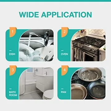 No-Scratch Dishwand with Soap Dispenser and Sponges