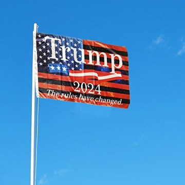 Trump Flag 2024 Rules Have Changed Durable 3x5 FT Flag