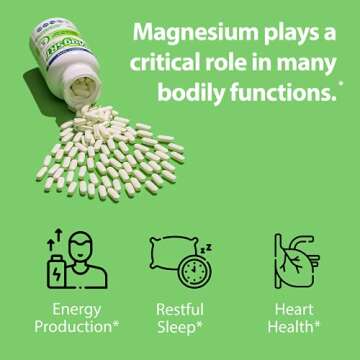 Jigsaw Health MagSRT (B-Free) | Premium, Organic, Slow Release Magnesium Supplement | Active, Bioavailable Magnesium Malate Tablets | 240 Tablets | 60 Servings