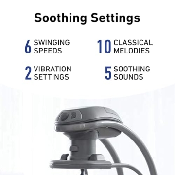 Comfy Graco DuetSoothe Swing and Rocker for Infants