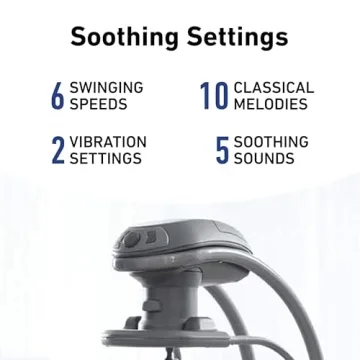 Comfy Graco DuetSoothe Swing and Rocker for Infants