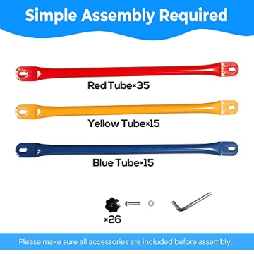 JAXPETY Climbing Dome for Kids Age 4-8, Outdoor Fun