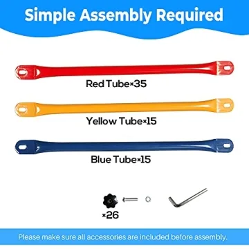 JAXPETY Climbing Dome for Kids Age 4-8, Outdoor Fun