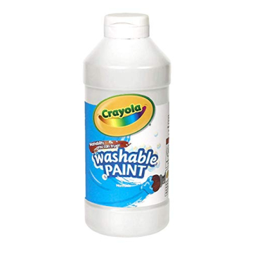 Crayola Washable Paint 16 oz White for Kids' Crafts
