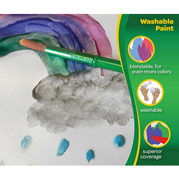 Crayola Washable Paint 16 oz White for Kids' Crafts