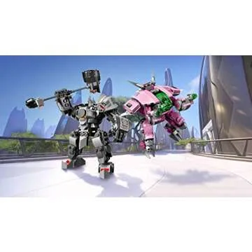 LEGO Overwatch D.Va & Reinhardt Building Kit - 455 Pieces