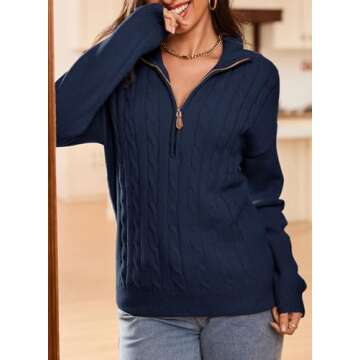 Dokotoo Christmas Women's Trendy Winter Sweater Oversized