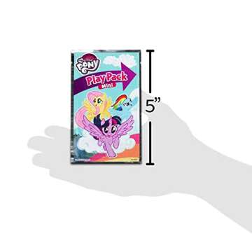 My Little Pony Mini Party Favors Set for Kids - Bundle with 24 Mini MLP Grab n Go Play Packs with Coloring Pages, Stickers and More (My Little Pony Birthday Party Supplies)