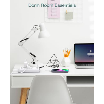 Addtam Surge Protector Power Strip with 10 Ports